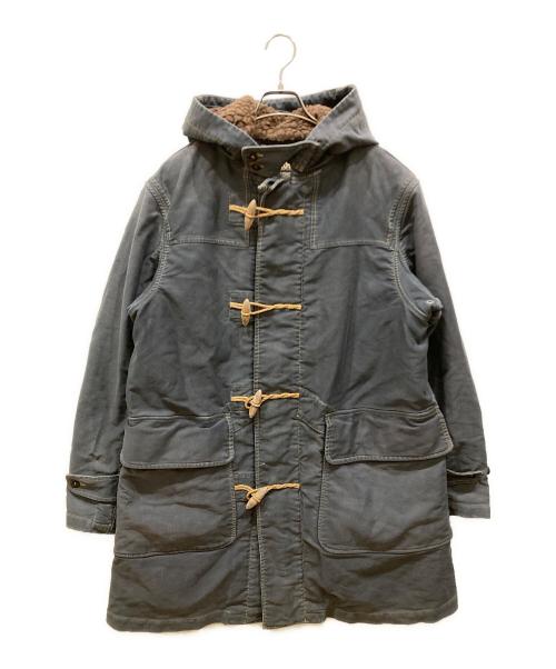 RRL（ダブルアールエル）RRL (ダブルアールエル) WARSPITE DEFFLE COAT ジャングルクロス ダッフルコート ネイビー サイズ:SIZE Mの古着・服飾アイテム