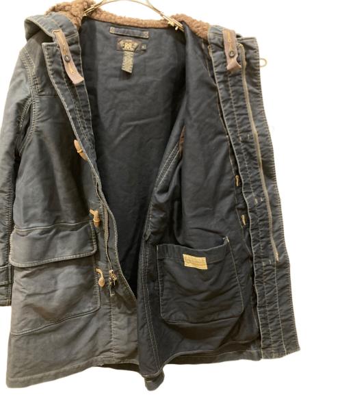 RRL（ダブルアールエル）RRL (ダブルアールエル) WARSPITE DEFFLE COAT ジャングルクロス ダッフルコート ネイビー サイズ:SIZE Mの古着・服飾アイテム