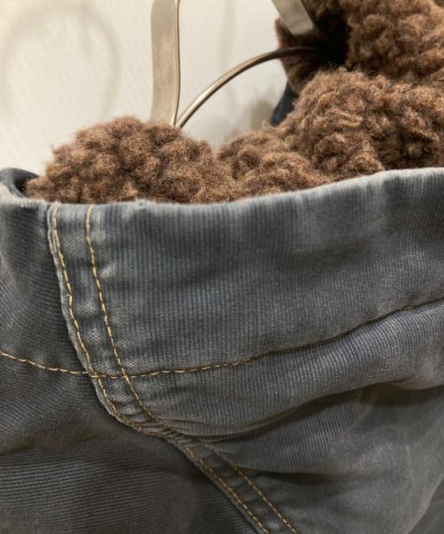 RRL（ダブルアールエル）RRL (ダブルアールエル) WARSPITE DEFFLE COAT ジャングルクロス ダッフルコート ネイビー サイズ:SIZE Mの古着・服飾アイテム