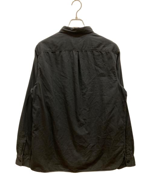 RRL（ダブルアールエル）RRL (ダブルアールエル) Railman Work Shirt　レイルマン・ワークシャツ ブラック サイズ:SIZE Lの古着・服飾アイテム