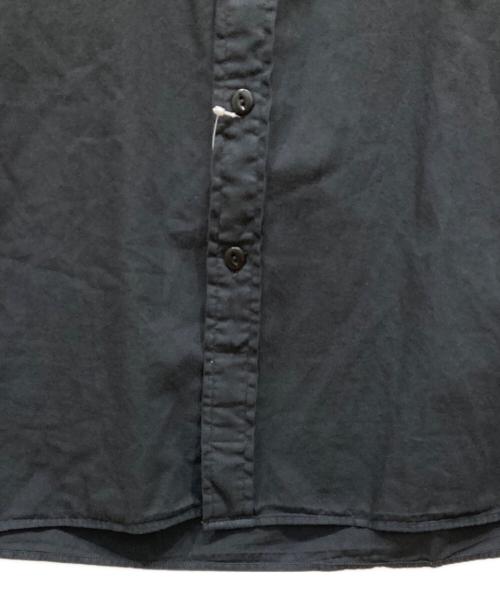 RRL（ダブルアールエル）RRL (ダブルアールエル) Railman Work Shirt　レイルマン・ワークシャツ ブラック サイズ:SIZE Lの古着・服飾アイテム