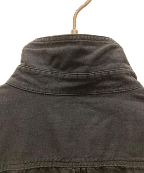 RRL（ダブルアールエル）RRL (ダブルアールエル) Railman Work Shirt　レイルマン・ワークシャツ ブラック サイズ:SIZE Lの古着・服飾アイテム