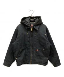 SUPREME×Dickies（シュプリーム×ディッキーズ）の古着「Hooded Work Jacket」｜ブラック