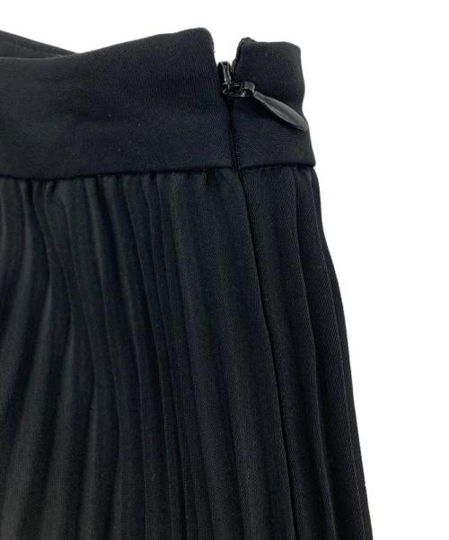 Graphpaper（グラフペーパー）Graphpaper (グラフペーパー) Satin Pleats Skirt ブラック サイズ:SIZE 00の古着・服飾アイテム
