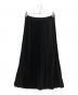Graphpaper (グラフペーパー) Satin Pleats Skirt ブラック サイズ:SIZE 00：9000円