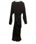 BASERANGE (ベースレンジ) SHAW LONG SLEEVE KAFTAN ワンピース ブラック サイズ:SIZE XS：5000円