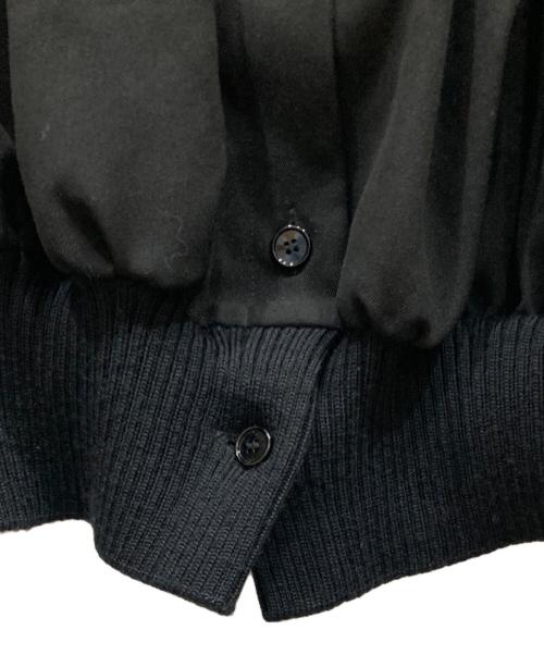 LIMI feu（リミフゥ）LIMI feu (リミフゥ) ニット切替ブラウス ブラック サイズ:不明の古着・服飾アイテム
