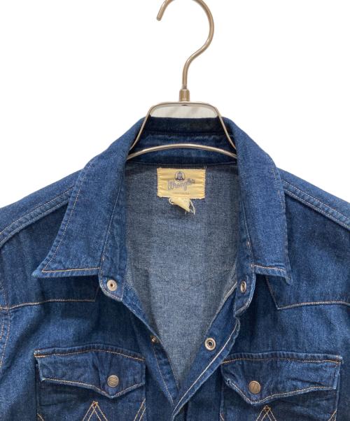 Wrangler（ラングラー）Wrangler (ラングラー) デニムウエスタンシャツ インディゴ サイズ:不明の古着・服飾アイテム