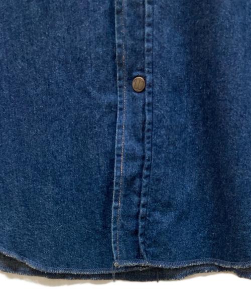 Wrangler（ラングラー）Wrangler (ラングラー) デニムウエスタンシャツ インディゴ サイズ:不明の古着・服飾アイテム