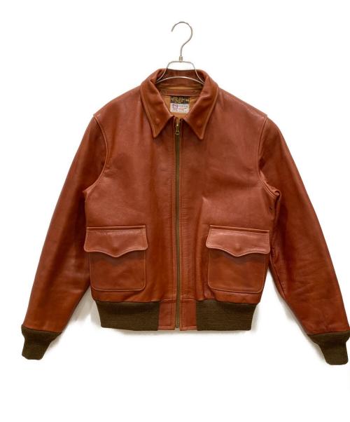 BUZZ RICKSON'S（バズリクソンズ）Buzz Rickson's (バズリクソンズ) A-2フライトジャケット ブラウン サイズ:SIZE 40の古着・服飾アイテム