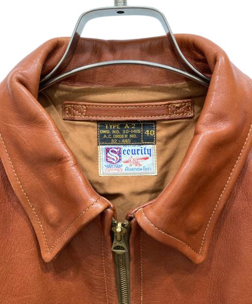 BUZZ RICKSON'S（バズリクソンズ）Buzz Rickson's (バズリクソンズ) A-2フライトジャケット ブラウン サイズ:SIZE 40の古着・服飾アイテム