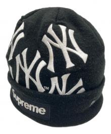 SUPREME×New Era（シュプリーム×ニューエラ）の古着「New York Yankees Box Logo Beanie」｜ブラック