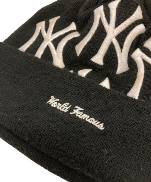 SUPREME（シュプリーム）Supreme (シュプリーム) New Era (ニューエラ) New York Yankees Box Logo Beanie ブラックの古着・服飾アイテム