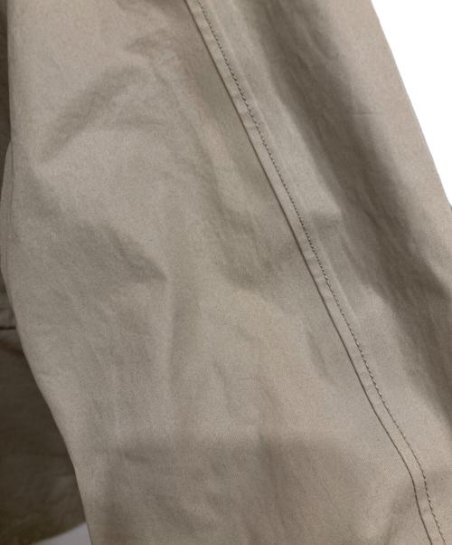 STONE ISLAND（ストーンアイランド）STONE ISLAND (ストーンアイランド) WATER REPELLENT SUPIMA COTTONフードコート ベージュ サイズ:SIZE Mの古着・服飾アイテム