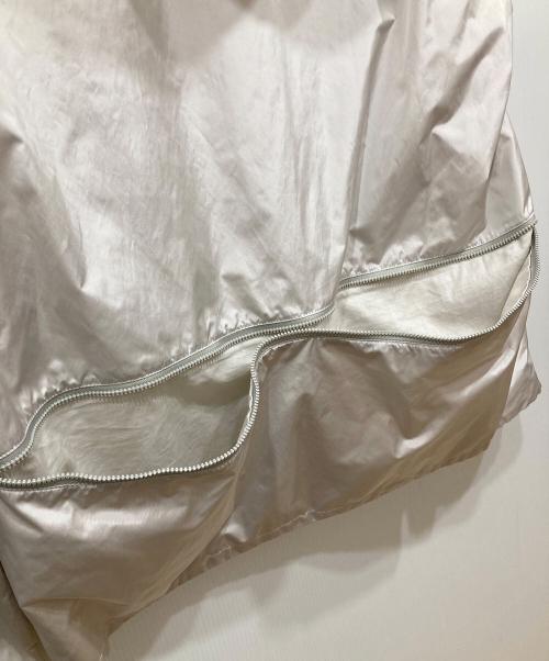 JIL SANDER（ジルサンダー）JIL SANDER (ジルサンダー) シルク混フーデットジャケット グレー サイズ:SIZE 44の古着・服飾アイテム