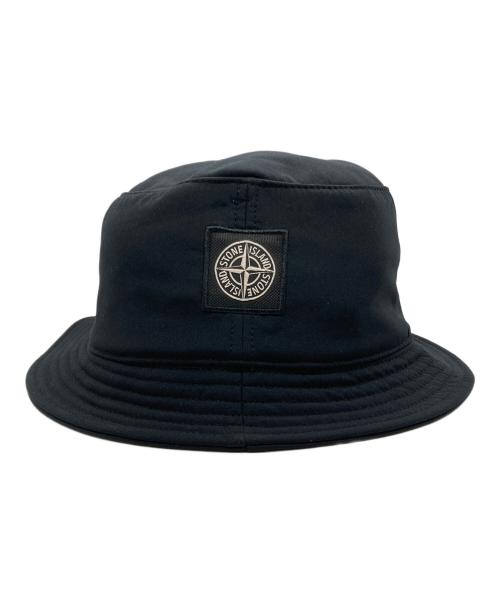 STONE ISLAND（ストーンアイランド）STONE ISLAND (ストーンアイランド) バケットハット ブラック サイズ:SIZE Lの古着・服飾アイテム
