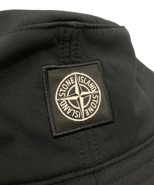 STONE ISLAND（ストーンアイランド）STONE ISLAND (ストーンアイランド) バケットハット ブラック サイズ:SIZE Lの古着・服飾アイテム