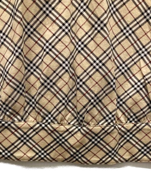 BURBERRY BLUE LABEL（バーバリー ブルー レーベル）BURBERRY BLUE LABEL (バーバリー ブルー レーベル) チェックノースリーブカットソー ベージュ サイズ:SIZE 38の古着・服飾アイテム