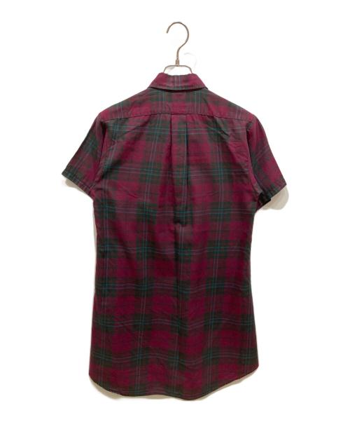 RALPH LAUREN（ラルフローレン）RALPH LAUREN (ラルフローレン) 半袖シャツ　BLAKE ボルドー サイズ:SIZE Lの古着・服飾アイテム