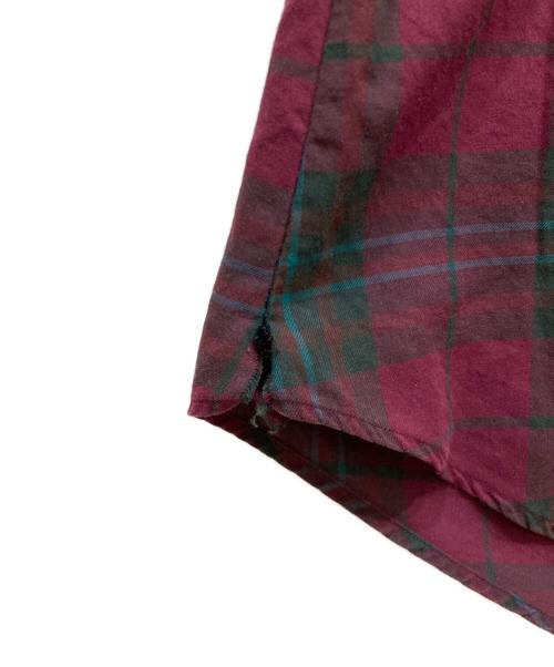RALPH LAUREN（ラルフローレン）RALPH LAUREN (ラルフローレン) 半袖シャツ　BLAKE ボルドー サイズ:SIZE Lの古着・服飾アイテム