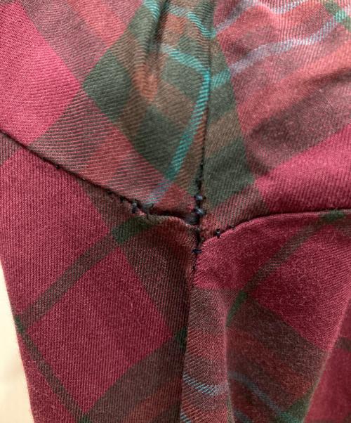 RALPH LAUREN（ラルフローレン）RALPH LAUREN (ラルフローレン) 半袖シャツ　BLAKE ボルドー サイズ:SIZE Lの古着・服飾アイテム