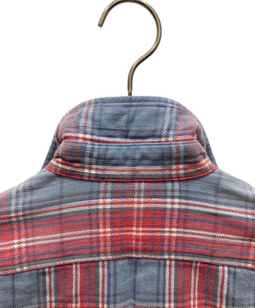 POLO RALPH LAUREN（ポロ・ラルフローレン）POLO RALPH LAUREN (ポロ・ラルフローレン) チェックシャツ ブルー×レッド サイズ:SIZE Mの古着・服飾アイテム