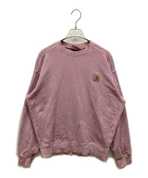 Carhartt WIP（カーハート ワーク イン プログレス）CARHARTT WIP (カーハート ワーク イン プログレス) NELSON SWEAT パープル サイズ:SIZE Sの古着・服飾アイテム