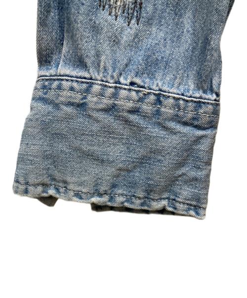 Denim & Supply Ralph Lauren（デニム＆サプライ ラルフローレン）DENIM & SUPPLY RALPH LAUREN (デニム＆サプライ ラルフローレン) ネイティブ柄デニムシャツ ブルー サイズ:SIZE Sの古着・服飾アイテム