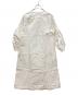 ASEEDONCLOUD (アシードンクラウド) クラシカルリネンボリュームスリーブワンピース アイボリー サイズ:SIZE M：9000円