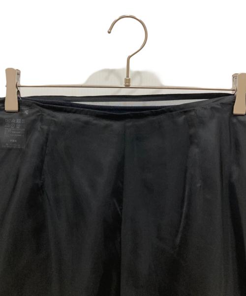 L'appartement（アパルトモン）L'Appartement (アパルトモン) WRAP SKIRT with ORGANDY ネイビー サイズ:SIZE 38の古着・服飾アイテム