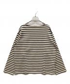 HAVEL studio×L’Appartementハーヴェル スタジオ×アパルトモン）の古着「別注N/C BACK FLARE SKIRT」｜ベージュ×ブラック