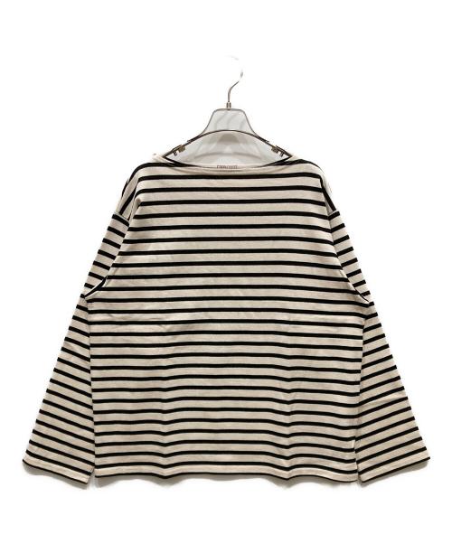 HAVEL studio（ハーヴェル スタジオ）HAVEL studio (ハーヴェル スタジオ) L’Appartement (アパルトモン) 別注N/C BACK FLARE SKIRT ベージュ×ブラック サイズ:SIZE Free 未使用品の古着・服飾アイテム