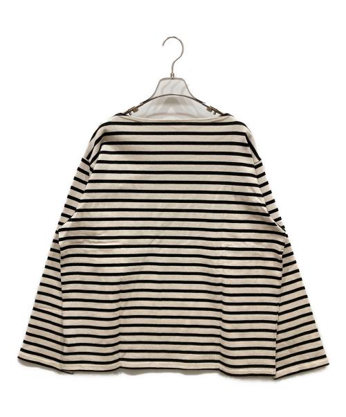 HAVEL studio（ハーヴェル スタジオ）HAVEL studio (ハーヴェル スタジオ) L’Appartement (アパルトモン) 別注N/C BACK FLARE SKIRT ベージュ×ブラック サイズ:SIZE Free 未使用品の古着・服飾アイテム