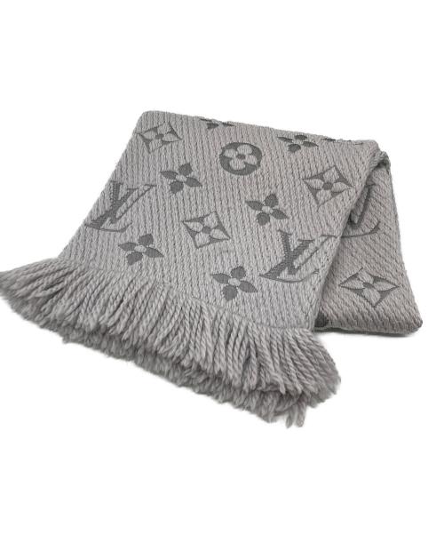 LOUIS VUITTON（ルイ ヴィトン）LOUIS VUITTON (ルイ ヴィトン) エシャルプ ロゴマニア グレーの古着・服飾アイテム