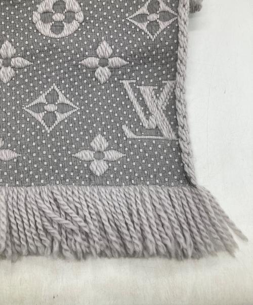 LOUIS VUITTON（ルイ ヴィトン）LOUIS VUITTON (ルイ ヴィトン) エシャルプ ロゴマニア グレーの古着・服飾アイテム