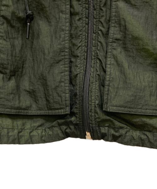 DIESEL（ディーゼル）DIESEL (ディーゼル) ナイロンジップジャケット イエロー×ブラック サイズ:SIZE Sの古着・服飾アイテム