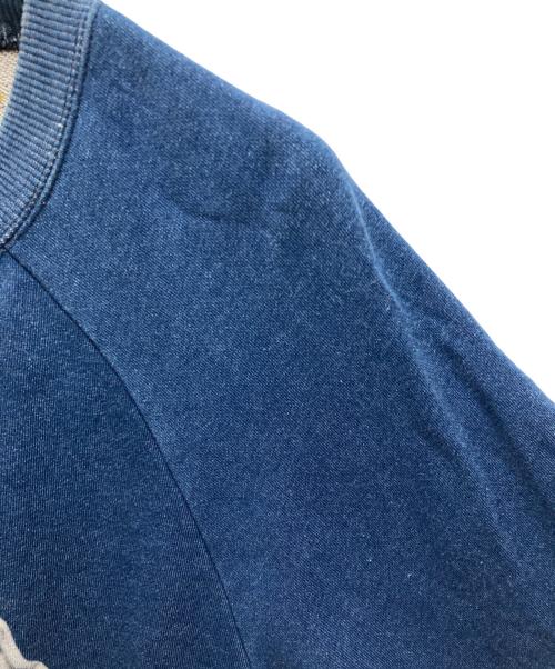 Hysteric Glamour（ヒステリックグラマー）Hysteric Glamour (ヒステリックグラマー) MORNING LUCK オーバーサイズスウェット インディゴ サイズ:SIZE Freeの古着・服飾アイテム