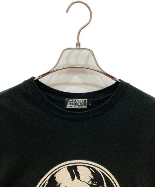 Hysteric Glamour（ヒステリックグラマー）Hysteric Glamour (ヒステリックグラマー) HYSTERIC ROCK Tシャツ ブラック サイズ:SIZE XLの古着・服飾アイテム