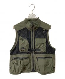 THE NORTH FACE（ザ ノース フェイス）の古着「UTILITY MESH VEST」｜カーキ