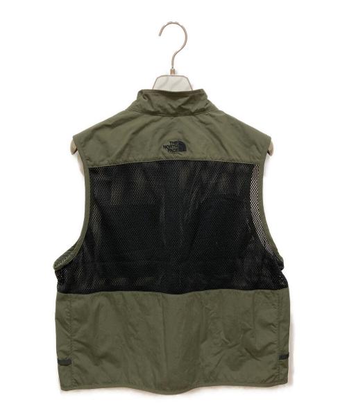 THE NORTH FACE（ザ ノース フェイス）THE NORTH FACE (ザ ノース フェイス) UTILITY MESH VEST カーキ サイズ:SIZE Lの古着・服飾アイテム