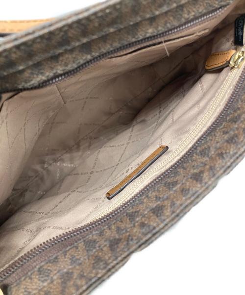 MICHAEL KORS（マイケル・コース）MICHAEL KORS (マイケル・コース) ショルダーバッグ ブラウンの古着・服飾アイテム