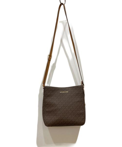 MICHAEL KORS（マイケル・コース）MICHAEL KORS (マイケル・コース) ショルダーバッグ ブラウンの古着・服飾アイテム