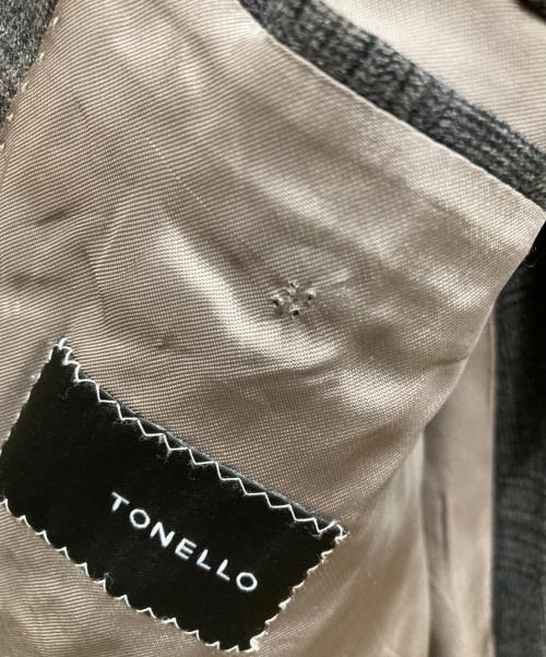 TONELLO（トネッロ）TONELLO (トネッロ) テーラードジャケット グレー サイズ:SIZE 48の古着・服飾アイテム
