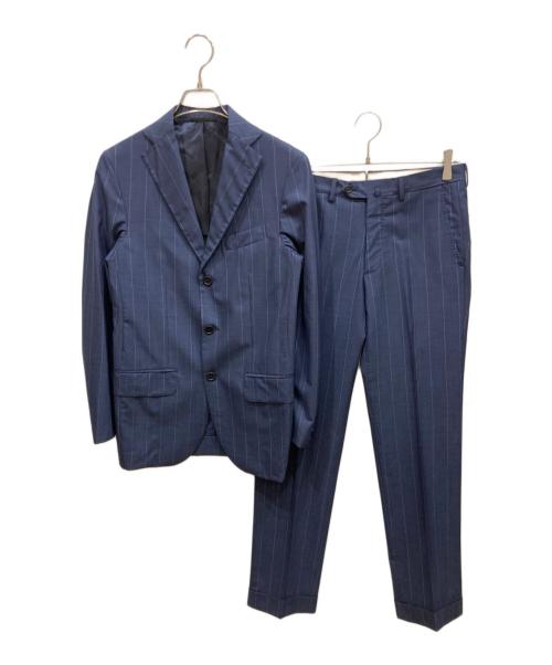 De Petrillo（デペトリロ）De Petrillo (デペトリロ) セットアップストライプスーツ ネイビー サイズ:SIZE 42の古着・服飾アイテム