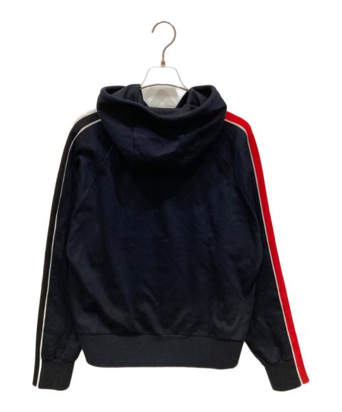 Thom Browne（トムブラウン）Thom Browne (トムブラウン) Interlocking RWB Stripe Hoodie ネイビー サイズ:SIZE 3の古着・服飾アイテム