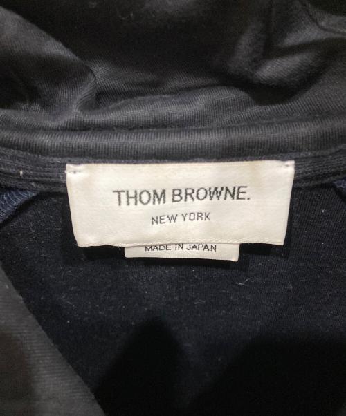 Thom Browne（トムブラウン）Thom Browne (トムブラウン) Interlocking RWB Stripe Hoodie ネイビー サイズ:SIZE 3の古着・服飾アイテム