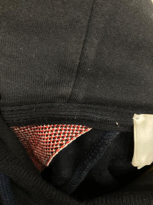 Thom Browne（トムブラウン）Thom Browne (トムブラウン) Interlocking RWB Stripe Hoodie ネイビー サイズ:SIZE 3の古着・服飾アイテム