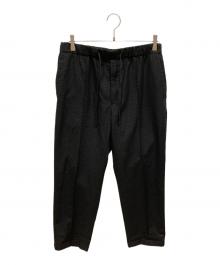 FENDI（フェンディ）の古着「パンチング ウールパンツ」｜ブラック