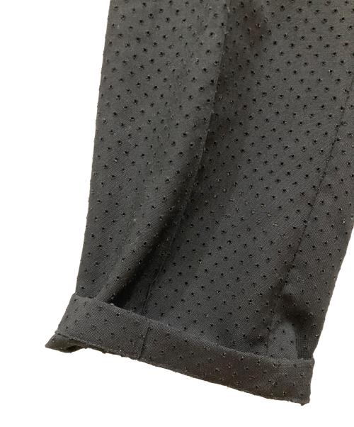 FENDI（フェンディ）FENDI (フェンディ) パンチング ウールパンツ ブラック サイズ:SIZE 46の古着・服飾アイテム