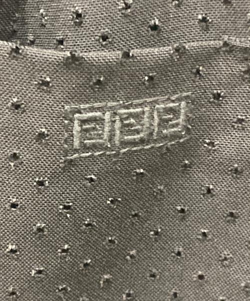 FENDI（フェンディ）FENDI (フェンディ) パンチング ウールパンツ ブラック サイズ:SIZE 46の古着・服飾アイテム
